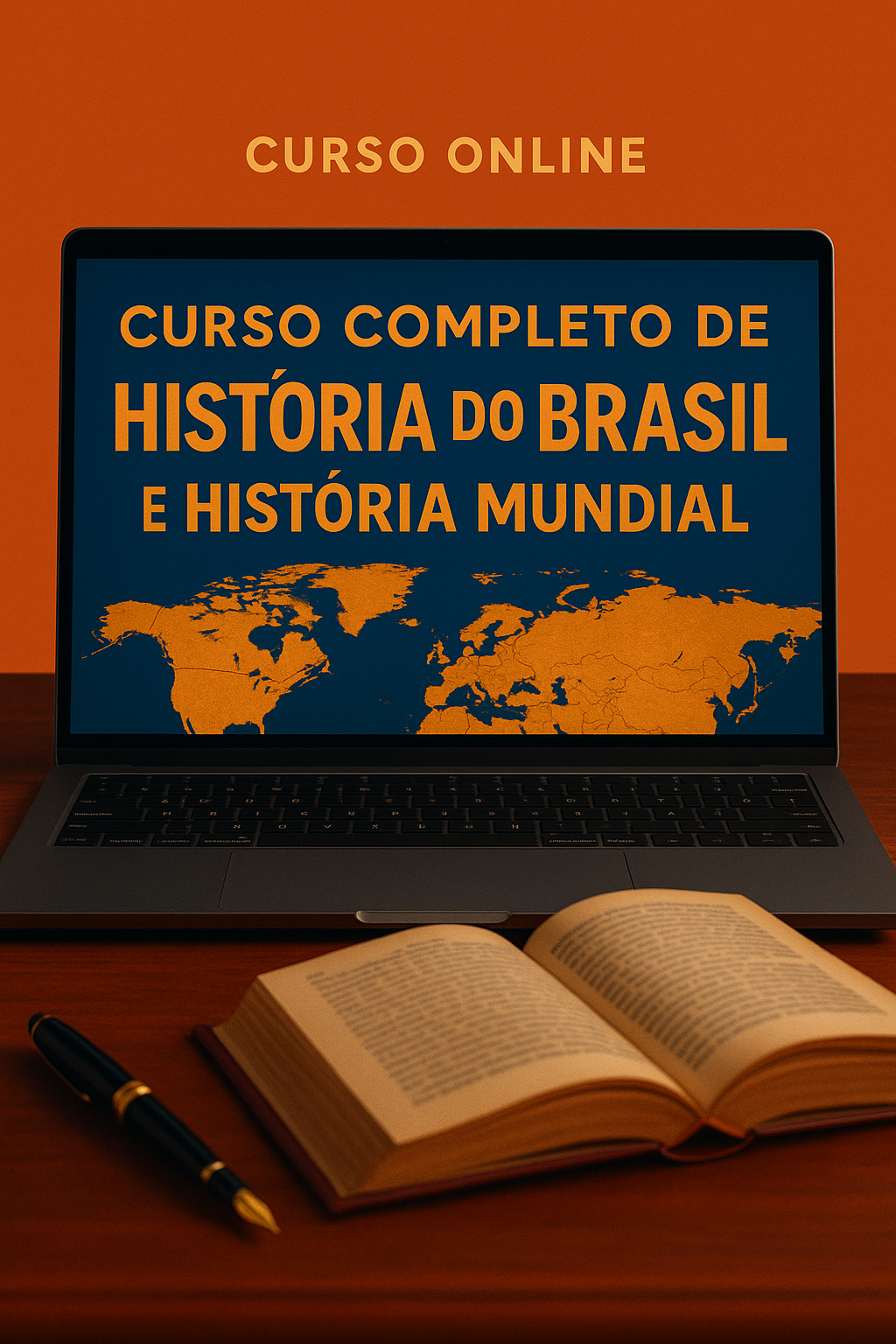 Curso Curso Completo de História do Brasil e História Geral - Aulas e Exercícios
