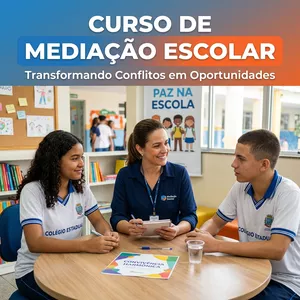 Imagem do curso Curso de Mediação Escolar
