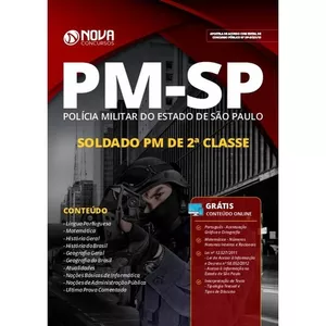 Imagem de capa para o Ebook APOSTILA PM SP (SOLDADO)