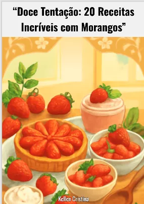 "Doce tentação: 20 Receitas Incríveis com Morangos"  