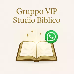 Cover image for Online course Gruppo VIP Studio Biblico – Accesso Esclusivo su WhatsApp