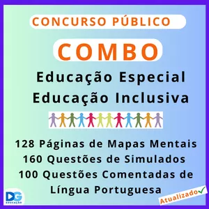 Curso Combo Para Concurso Público Educação Especial e Inclusiva