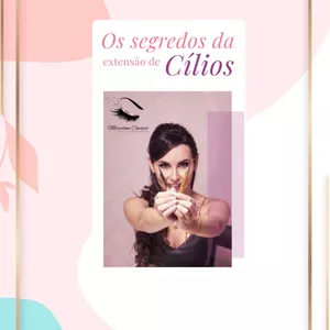 Imagem de capa para o Ebook Os segredos da Extensão de Cílios 