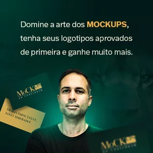 Imagem de capa para o Curso online Mockups no CorelDRAW