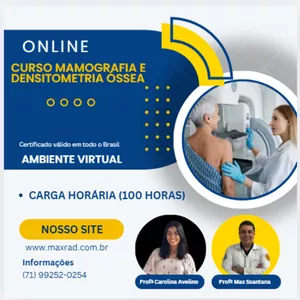 CURSO MAMOGRAFIA E DENSITOMETRIA ÓSSEA