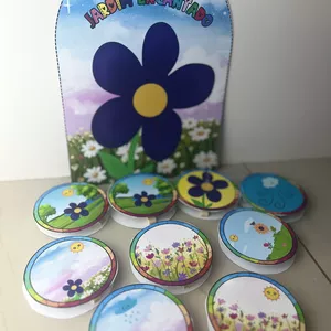 Imagem de capa para o Ebook 🌸✨ Jardim Encantado – A Luva Educativa ✨🌸