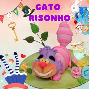 Imagem de capa para o Curso online Gato Risonho da Alice no País das Maravilhas