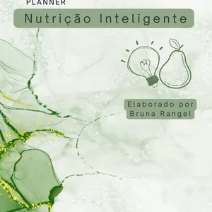 Imagem de capa para o Ebook Planner Nutrição Inteligente