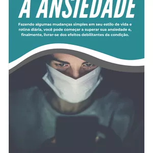 Imagem de capa para o Ebook Controlando a Ansiedade