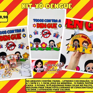 Imagem de capa para o Ebook 🦟Kit - Xô Dengue