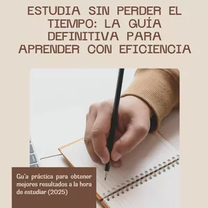 Imagen de portada para Ebook Estudia sin Perder el Tiempo: La Guía Definitiva para Aprender con Eficiencia