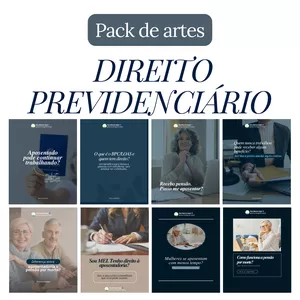 Imagem de capa para o Curso online PACK DIREITO PREVIDENCIÁRIO