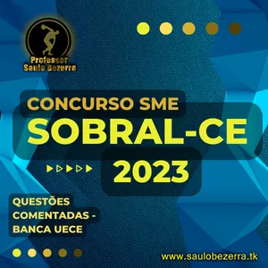 Imagem de capa para o Ebook Apostila para o Concurso da SME de Sobral-CE