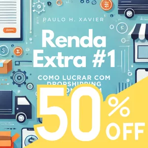 Imagem de capa para o Ebook Renda Extra #1 – Dropshipping Nacional Sem Investimento
