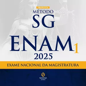 Imagem de capa para o Ebook Reta Final ENAM 2025.1 | Método SG 