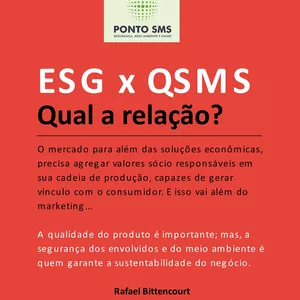 Imagem de capa para o Ebook ESG x QSMS: Qual a relação?