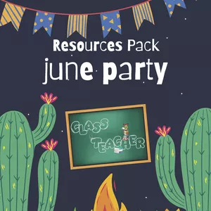 Imagem de capa para o Ebook Atividades Festa Junina + Flashcards + BINGO