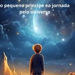 Imagem de capa para o Ebook o pequeno principe ea jornada pelo universo