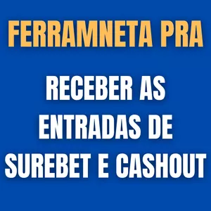 Imagem de capa para o Curso online FERRAMENTA PRA TRABALHAR COM SUREBET E CASHOUT + CURSO SOBRE!