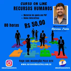 Imagem de capa para o Curso online RECURSOS HUMANOS
