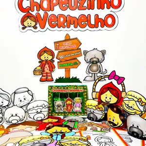 Imagem de capa para o Curso online CHAPEUZINHO VERMELHO