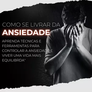 Imagem de capa para o Ebook Como se Livrar da Ansiedade