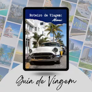 Imagem de capa para o Ebook Miami - Guia Completo de Viagem + Bônus