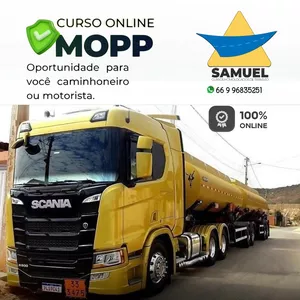 Imagem de capa para o Curso online CURSO DE MOVIMENTAÇÃO DE PRODUTO PERIGOSO - MOPP