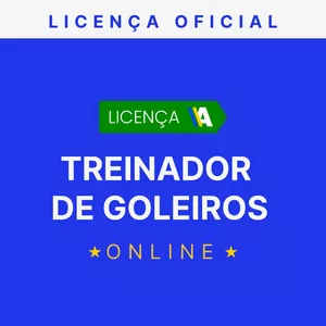 Imagem de capa para o Curso online Treinador de Goleiros - Licença A {ONLINE}