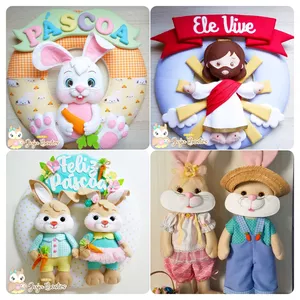 Imagem de capa para o Ebook Apostila Digital Guirlandas de Páscoa