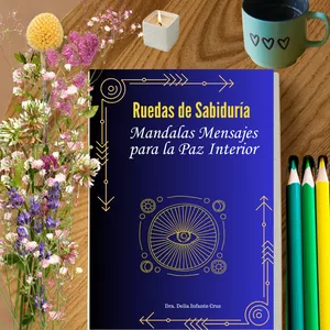 Imagen de portada para Ebook Ruedas de Sabiduría  Mandalas Mensajes para la Paz Interior