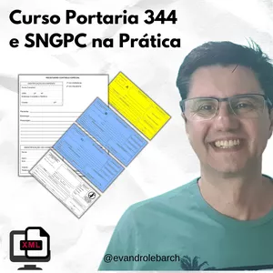 Imagem de capa para o Curso online Mentoria Portaria 344 e SNGPC na Prática