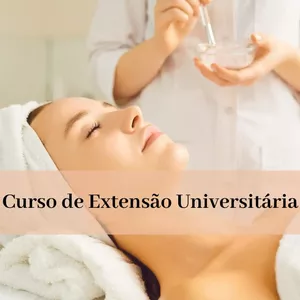 Imagem de capa para o Curso online Extensão Universitária Cosmetologia – Fundamentos e Cuidados para a Pele