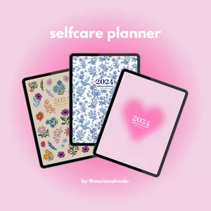 Imagem de capa para o Ebook Selfcare Planner Lover