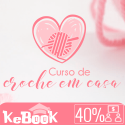 Imagem de Curso de Crochê em Casa criado por Estefania na hotmart