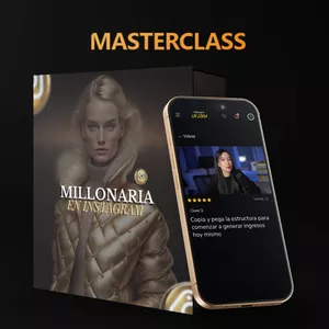 Imagen de portada para Curso online Masterclass: Millonaria en Insta (O)