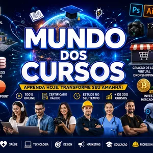 Imagem do curso Pacote de cursos - Vitalício - Pagamento Único