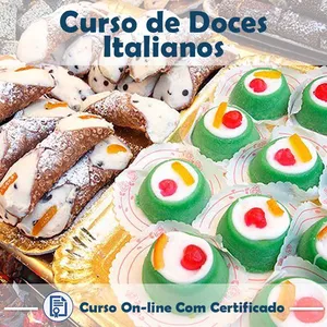 Imagem do curso Curso online sobre Doces Italianos
