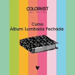 Imagem de capa para o Curso online Curso Álbum Lombada Fechada 