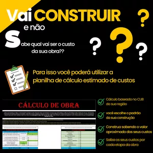 Imagem de capa para o Ebook Calculadora de Obra