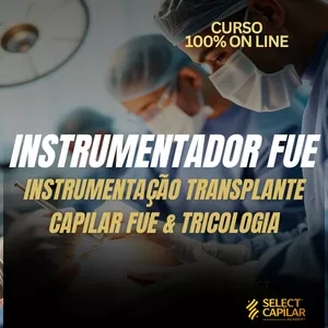 Imagem de capa para o Curso online INSTRUMENTADOR CIRÚRGICO FUE- TRANSPLANTE CAPILAR FUE 