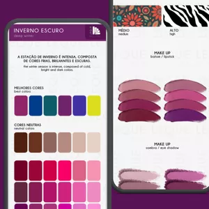 Imagem de capa para o Ebook Paleta Digital - Inverno Escuro