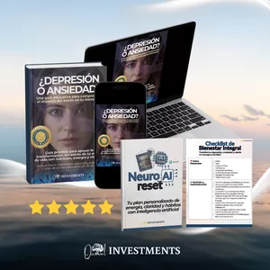 Imagen de portada para Ebook ¿DEPRESIÓN O ANSIEDAD? Guía práctica para transformar el estrés de tu estilo de vida con nutrición, energía y claridad