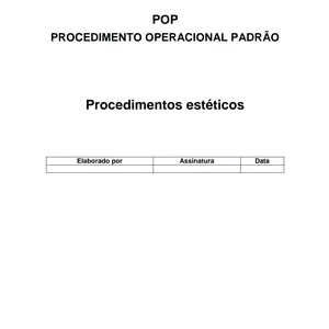 Imagem de capa para o Ebook POP para clínicas de estética com mais de 25 procedimentos pdf