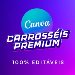 Imagem de capa para o Curso online PACK DE CARROSSÉIS PREMIUM EDITÁVEIS NO CANVA
