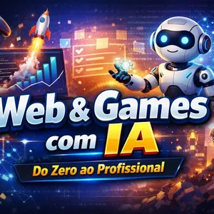 Imagem do curso Web & Games com IA Do Zero ao Profissional