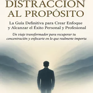 Imagen de portada para Ebook De la distracción al propósito - La guía definitiva para crear enfoque y alcanzar el éxito personal y profesional