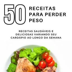 Imagem de capa para o Ebook 50 Receitas para Perder Peso