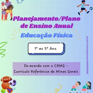 Imagem de capa para o Curso online Planejamentos de Educação Física de acordo com o CRMG - 1º ao 5º Ano