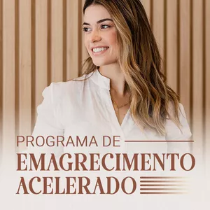 Imagem de capa para o Curso online Programa de Emagrecimento Acelerado (6 MESES)